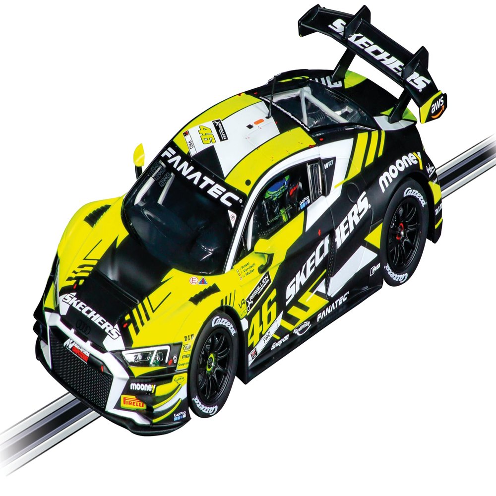 Carrera Digital 124 20023980, Audi R8 LMS GT3 evo,I Valentino Rossi No46, 1:24, Scale Slot Car, Mehrfarbig