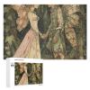 1000 PCS Jigsaw Puzzle for Adults Personalized Picture Puzzle Peach and Emerald Green Customized Wooden Puzzle for Family, Birthday, Wedding, Game Nights Gifts, 20.4"x15" view 1