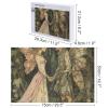 1000 PCS Jigsaw Puzzle for Adults Personalized Picture Puzzle Peach and Emerald Green Customized Wooden Puzzle for Family, Birthday, Wedding, Game Nights Gifts, 20.4"x15" view 2