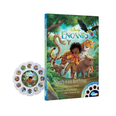 Moonlite Storytime - Disney's Encanto Mystery in The Rain Forest - A Magical Way to Read Together - Projector Sold Separately - Digital Story Magic - Learning Gifts for Kids Ages 1 Year & Up