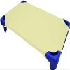 20 Pieces Toddlers Cot Sheets for Daycare Preschool Standard Size 23 x 52 Inch Soft Breathable Nap Sheet Polyester Cotton Ivory Cot Sheet for Boys Girls Naptime Sleeping for Cots Mat view 1