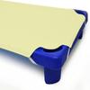 20 Pieces Toddlers Cot Sheets for Daycare Preschool Standard Size 23 x 52 Inch Soft Breathable Nap Sheet Polyester Cotton Ivory Cot Sheet for Boys Girls Naptime Sleeping for Cots Mat view 2