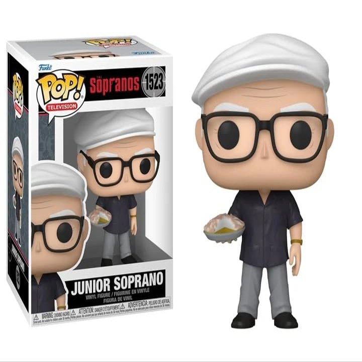 Funko Pop The Sopranos Series 2 + Protector: Pop! TV Vinyl Figure (Gift Set Bundled with ToyBop Brand Box Protector Collector Case) (Junior Soprano)