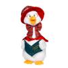 Cuddle Barn - Carolin' Mother Goose | Animated Musical Singing Christmas Caroling Soft Plush Toy, 14 inches view 1