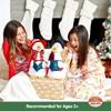 Cuddle Barn - Carolin' Mother Goose | Animated Musical Singing Christmas Caroling Soft Plush Toy, 14 inches view 4