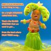 Cuddle Barn - Deck The Palms | Hawaiian Christmas Tree Toy | Palm Performs Hula and Lights Up to Popular Hawaii Themed Xmas Song Mele Kalikimaka, Great White Elephant Gift for Adults - 15 inches view 4
