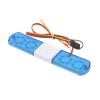 Drfeify RC Flash Lamp RC Car Alarming Light, RC Light for Sturdyfor RC Aircraft Cars (Blue) view 1