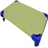 12 Pieces Toddlers Cot Sheets for Daycare Preschool Standard Size 24 x 48 Inch Soft Breathable Nap Sheet Polyester Cotton Sage Cot Sheet for Boys Girls Naptime Sleeping for Cots Mat view 1