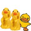 AJIEDSBHI New Funny Thinker Middle Finger Duck,Quirky Quackery: New Funny Thinker Middle Finger Duck Mini Ornament - Tiny Desktop Decor for Home Office, Perfect Prank Gift! (2Pcs) view 1