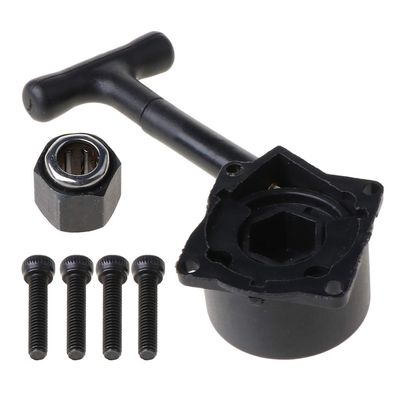 MEELYHOME Pull Starter Recoil Start for Car 1/10 R025 R020 HSP 18 Nitro Vertex VX, Unidirectional