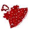 Lotta Love Red Heart Dress with Headband for Stuffed Animals, Fits Most 14''-18'' Plush Toys, Valentines Day Outfit for Build-a-Bear, Teddy Bears, and Soft Plushies view 2