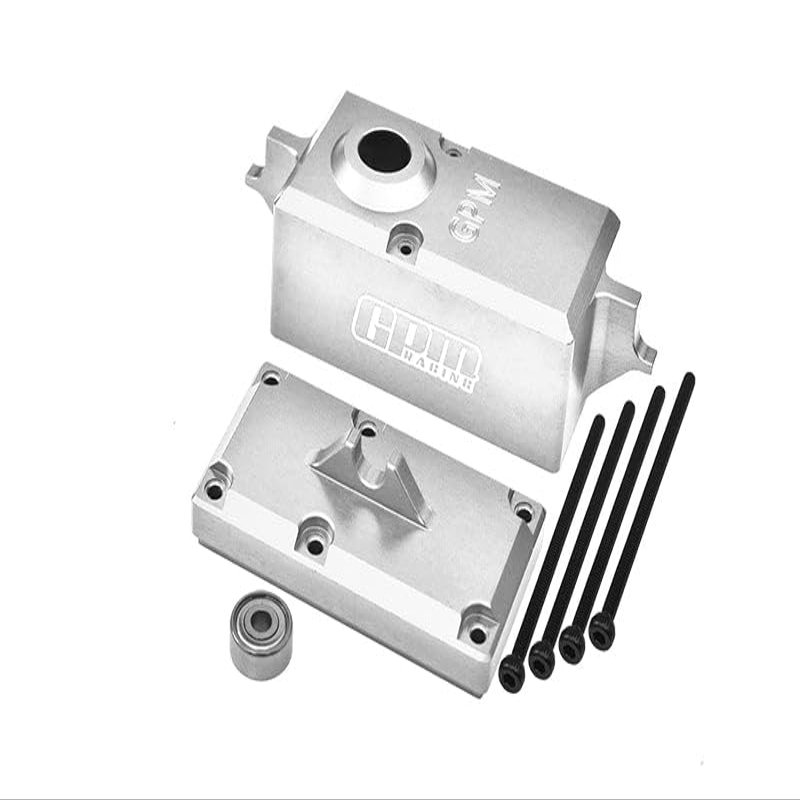 GPM Aluminium 7075 Servo Protective Cover (for 2085,2085X,2085R,2090 Servo) for Traxxas 1:5 X Maxx / 4WD Maxx/Maxx with WideMAXX/XRT 8S / Maxx Slash 6S / X Maxx Ultimate 8S / XRT Ultimate 8S - Silver