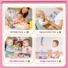 usrela 3 in1 Baby Toys 12 to 18 Months - Busy Board Sensory Toys, Tissue Box Toy, Pull String Teether, Learning Toy for Babies, Infant Gifts for 12 18 Months Old view 2