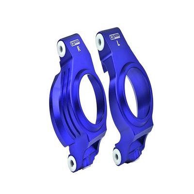 GPM Aluminium 7075 Alloy Front C Hubs for Traxxas 1:5 X Maxx 6S 8S / XRT 8S / X Maxx Ultimate 8S / XRT Ultimate 8S Upgrade Parts - Blue