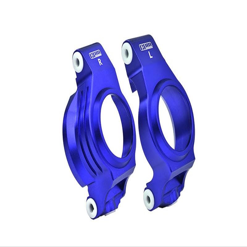 GPM Aluminium 7075 Alloy Front C Hubs for Traxxas 1:5 X Maxx 6S 8S / XRT 8S / X Maxx Ultimate 8S / XRT Ultimate 8S Upgrade Parts - Blue