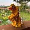 AJIEDSBHI New Funny Thinker Middle Finger Duck,Quirky Quackery: New Funny Thinker Middle Finger Duck Mini Ornament - Tiny Desktop Decor for Home Office, Perfect Prank Gift! (1Pc) view 2