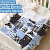 ARTBLANKET Dirt Bike Motorcycle Baby Blanket Gifts for Boys Girls Super Soft Dirt Bike Motorcycle Toddler Blanket Swaddle Newborn Cozy Receiving Blanket Decor 40x30 Inch for Baby view 2