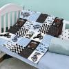 ARTBLANKET Dirt Bike Motorcycle Baby Blanket Gifts for Boys Girls Super Soft Dirt Bike Motorcycle Toddler Blanket Swaddle Newborn Cozy Receiving Blanket Decor 40x30 Inch for Baby view 4