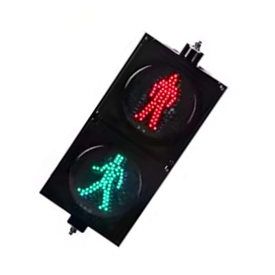 JGUOLIANG Traffic Light, Traffic Light, 300mm(12in) Pedestrian Light, DC12-24V/AC100-240V Pedestrian Light, LED Pedestrian Light, Waterproof Traffic Light with PC Case(DC12-24V)