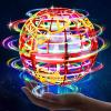 RIEYON Flying orb Ball 2025 Hover Boomerang Ball 6 Lighting Effects Cool Toys Gift for 678910+ Year Kids Teen Adults Indoor Outdoor Flying Ball Toy view 1