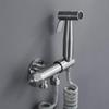 DAHSLNWKN X High Pressure HandheldToilet Sprayer Kit, Wall Mounted Bathroom Toilet Sprayer Single Handle Stainless SteelFaucet view 2