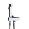 MUOBSBJRX HandheldSprayer for Toilet Brass Chrome Portable Baby Cloth Diaper Sprayer Hand Held ToiletSprayer Head withHose for Feminine Wash, Pet Washing, Easy to Install view 1