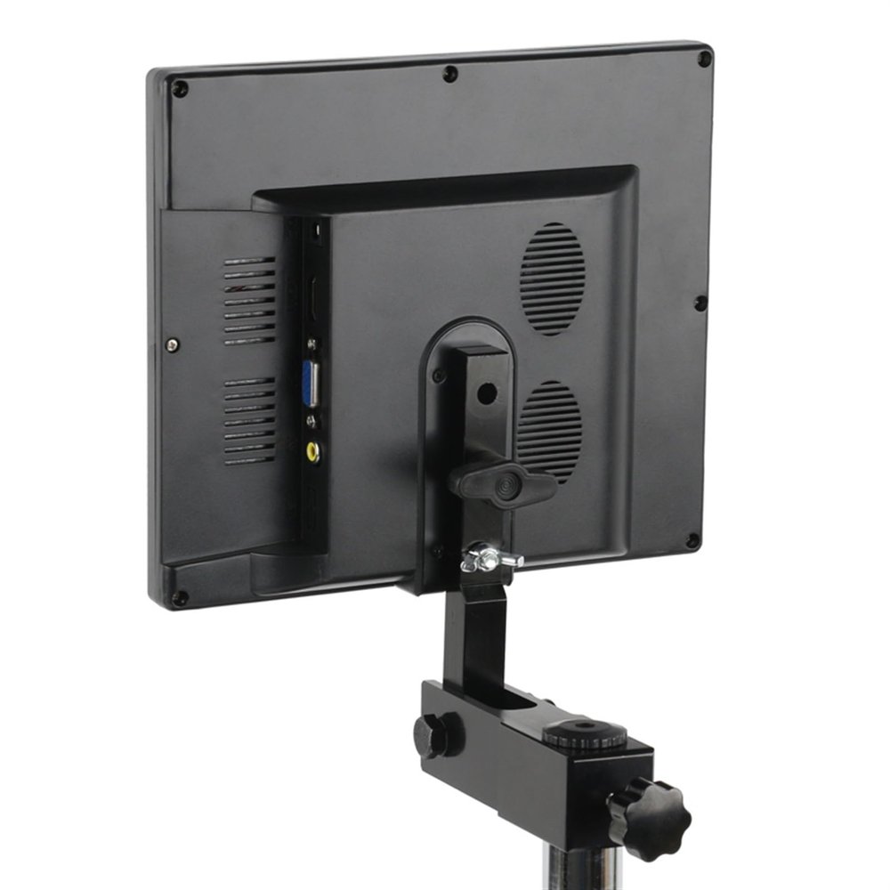 25mm 32mm Vertical Hanging Rod Displayer Monitor for Stereo Microscope or Video Camera (Diameter 33mm,10.1inch)