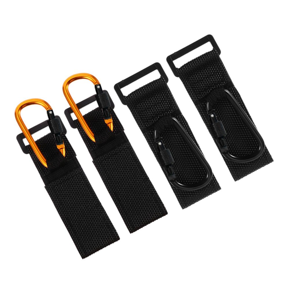 Abaodam 4pcs Stroller Hooks for Pushchair Bag Hangers Secure Non- Clips for Shopping Cart and Diaper Bags Versatile Stroller Accessories Easy to Use