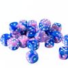 25 Count Pack of 12mm D6 Dice - Matching Collection of 6 Sided Dice with Pips (Chaos) view 2