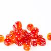 25 Count Pack of 12mm D6 Dice - Matching Collection of 6 Sided Dice with Pips (Molten Lava) view 2