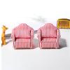 1:12 Scale Miniature Sofa Dollhouse Sofa Couch Ornament Armchair Mini Furniture Miniature Couch for Crafts Dollhouse Armchair Decor view 4