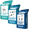 3 Pack - Dumbbell, Bodyweight & Yoga Pose Exercise Cards - Fitness Workout Playing Cards view 1