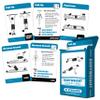 3 Pack - Dumbbell, Bodyweight & Yoga Pose Exercise Cards - Fitness Workout Playing Cards view 3