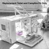 Barbie Replacement Part 3-in-1 DreamCamper Vehicle Playset - GHL93, Toilet and Campfire Pit view 4