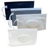 Baby Wet Wipes Pouches, 4 Pcs Baby Wet Wipes Dispensers, Travel Wet Wipes Bags Cases, Reusable Refillable Portable Wipe Carrying Pouches for Baby Adult Teenager view 1