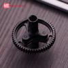 Mesimsple Steel 55t Slipper Clutch Spur Gear for Arrma 1/10 Senton Granite Bigrock Vorteks 3s Kraton Outcast 4s 1/8 Typhon 3s 550 Mega Series Upgrades Part Black view 3