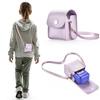 Hiyokurenri Toy Bag - Compact & Stylish PVC Storage for Bitzee and Interactive Toys (purple) view 1