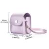Hiyokurenri Toy Bag - Compact & Stylish PVC Storage for Bitzee and Interactive Toys (purple) view 4