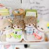 niannyyhouse 10cm~15cm Plush Doll Clothes Short Vest T-Shirt Pants Soft Stuffed Plush Toy Dress Up Gift (Blue) view 3