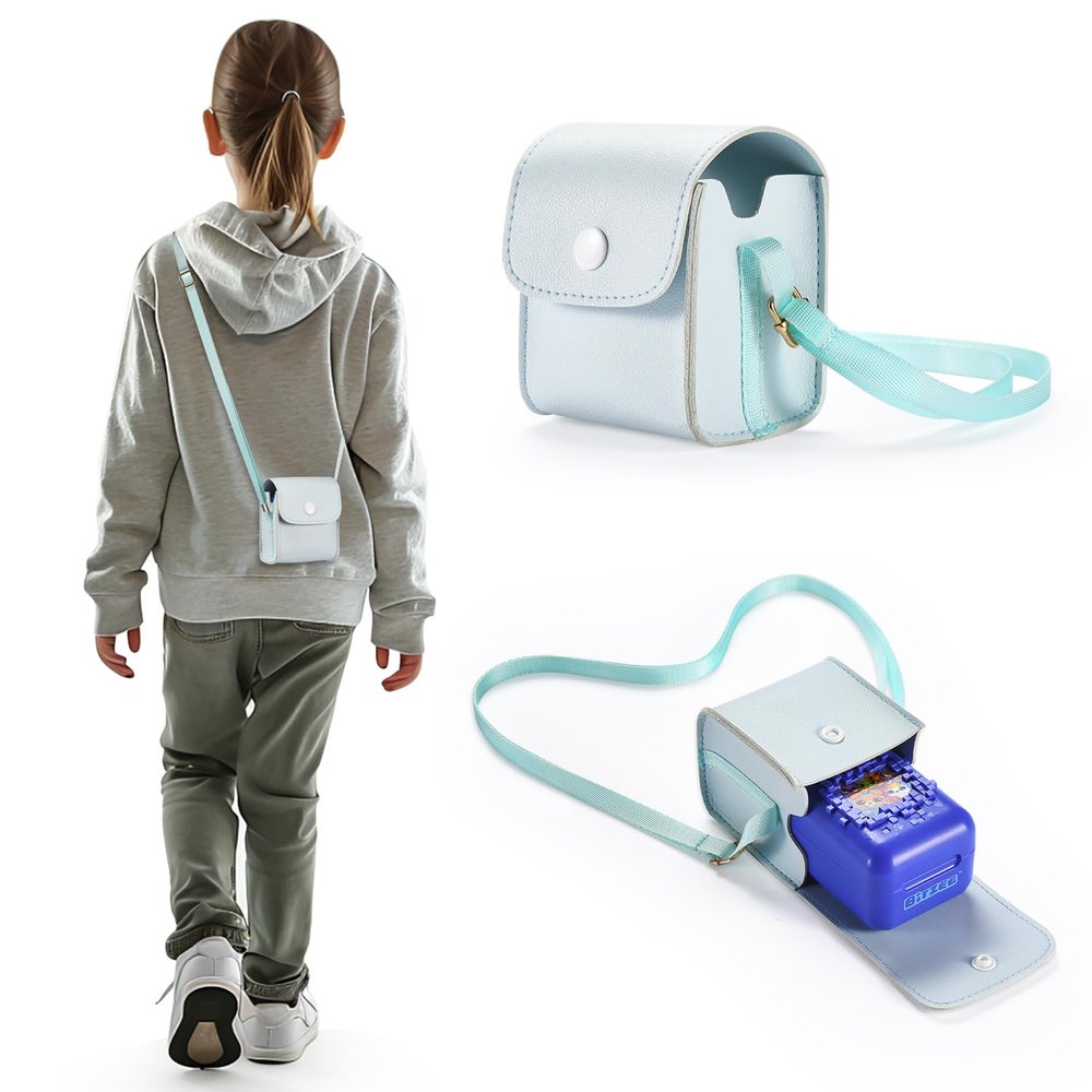 Hiyokurenri Bitzee Toy Bag - Compact & Stylish PVC Storage for Bitzee and Interactive Toys (Green)
