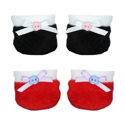 niannyyhouse 20cm Plush Doll Shoes 8in Stuffed Toy Dressup Gift (A2)