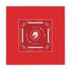 Mahjong with Instructions - Mahjong Tablecloth Size 55 x 55, Mahjong with Rules, Solid Color Variations (Red New) view 1