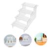 KICHOUSE Desktop Acrylic Display Riser Stand Perfume Organizer for Dolls Figures Elegant Storage for Home Party Displays view 3