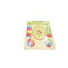 ZIF Wooden All in One Multifunctional Learning Teaching Clock Board | Clock, Calendar, Days, Months, Weather, Seasons | Learning Board for Kids with Pins, To97689y view 2