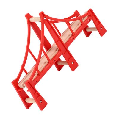 ibasenice Replacement Train Track Bridge Model for Install Suspension Bridge with Smooth Surface for Imaginative Play Compatible