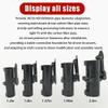 Aluminum Alloy Folding Arm Drone Tube Clamps, 30/35/40/45/50mm, Carbon Fiber Tube Connection Fittings (1.4 IN) view 3