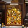 iiecreate Building Kit with Model Building Blocks DIY Dollhouse Miniature SmallAssembled Mini House Model(Building Block Town) view 2
