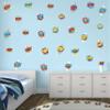Comic Book Superhero Wall Decal for Kids Bedroom - Superheroes Wall Stickers - Large Super Hero Wall Decor Nursery Wall Decals Baby Room Art Mural Children Vinyl Sticker (10, 4" H) view 3