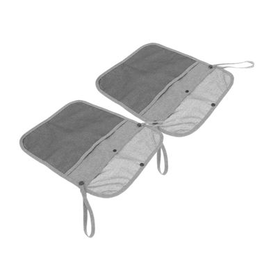 ERINGOGO 2pcs Stroller Hanging Organizer Lightweight Mesh Storage Bag for Stroller Convenient Side Sling Design for Easy Access to Essentials for Travel and Outdoor Activities