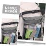 ERINGOGO 2pcs Stroller Hanging Organizer Lightweight Mesh Storage Bag for Stroller Convenient Side Sling Design for Easy Access to Essentials for Travel and Outdoor Activities view 3
